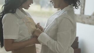 Passionate Connection: Luna Silver and Cassie Clarke Explore Intimacy with Toys