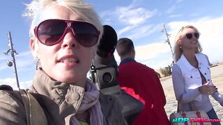 Exciting Partner Swap Adventure with Stunning Blonde Erica Fontes
