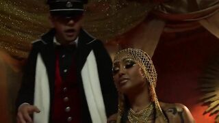 Exotic Latina Cleopatra Roleplay with Inked Beauty and Her Passionate Encounter