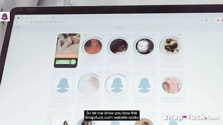 Taboo: maid gets her cunt filled with cum (French Porn)! Snap-Fuck