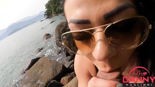 I RELEASED MY ASS ON THE BEACH