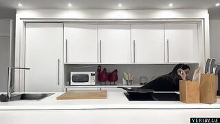 Unexpected Encounter: Yeri Blue's Steamy Kitchen Surprise with Her Best Friend's Wife