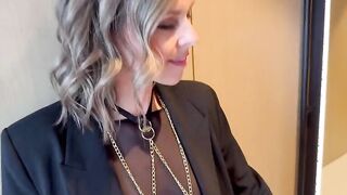 Serenity Cox's Wild Night: A Thrilling Threesome Adventure with Her Husband Watching