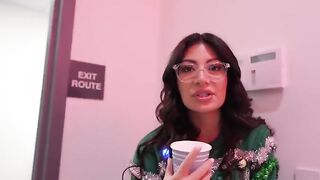 Festive Office Romance: Cami Strella's Alluring Christmas Party Encounter with Lev Lieben