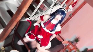Festive Hinata Hyuga Cosplay: Unveiling the Christmas Spirit!