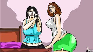 Unexpected Encounters: Curvy Milf's Wild Adventure with a Group of Friends