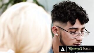 Stepson Discovers His Inspiration for a Steamy Novella Was MILF Brittany Andrews!