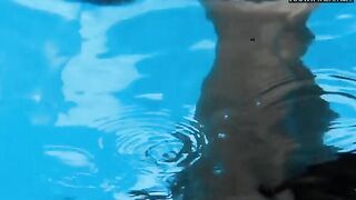 Sensational Underwater Show with Angelica Heart: A Steamy Pool Experience!