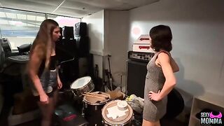 Intimate Moments: Lucy Love and Alice Maze Share a Passionate Encounter!