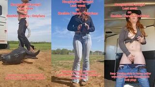 Country Girl Gets Adventurous with a New Toy in the Great Outdoors!