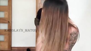 Stunning Neighbor in Sportswear Comes to Rent My Apartment!