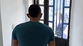 My Curious Neighbor Drops By for an Unexpected Encounter!