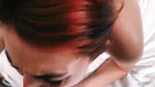 Czech Redhead Katy Rose Takes Charge in an Intense Ride – Unforgettable Blowjob and Passionate Encounter!