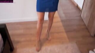 Hotel Manager Goes to Extreme Lengths to Keep Her Job with Client's Surprise Encounter - Featuring Laura Quest!