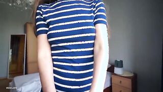 Stepmom's Unexpected Pleasure While Assisting Her Stepson's Intimate Moment