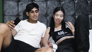 Best Friend's Temptation: A Movie Night Turns Intense with Vanessaxxx