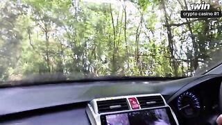 First Time Adventure: Bolt Driver Teams Up with Stunning Redhead for an Unforgettable Experience
