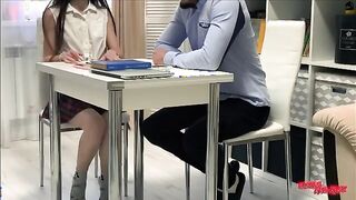 After Class Surprise: My First Time with a Charming Teacher