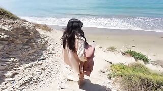 Unexpected Encounter at the Nude Beach: Cami Strella's Wild Adventure with Lev Lieben