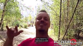 Steamy Outdoor Encounter with a Fit Blonde Beauty - Missy Luv