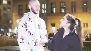 Unexpected Encounter: Petite Italian Beauty Eva Generosi's Public Adventure