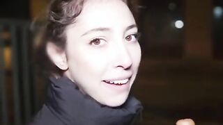 Unexpected Encounter: Petite Italian Beauty Eva Generosi's Public Adventure