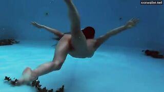 Mia's Stunning Gymnastics Skills Shine in a Poolside Adventure!