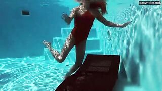 Mia's Stunning Gymnastics Skills Shine in a Poolside Adventure!