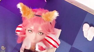 Stunning Tamamo no Mae Cosplay by JiJiaoLian: A Captivating Performance!
