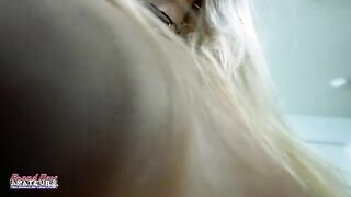 Petite Blonde Starlet Storm Delivers an Intense Experience with Toys and Passion!