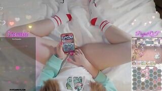 Gamer Girl Cosplay Overload: Experience the Ultimate Hentai Adventure with Project QT and Lovense!