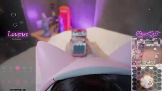 Gamer Girl Cosplay Overload: Experience the Ultimate Hentai Adventure with Project QT and Lovense!