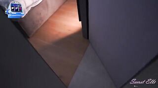 Stepsister Chats with Husband While I Indulge in a Sweet Surprise!
