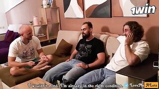 Three Friends Mistakenly Think Their Spanish Teacher is a Hookup - Wild Foursome Adventure!