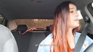 Shocking Encounter: Driver Discovers Passenger's Unexpected Behavior in the Backseat!