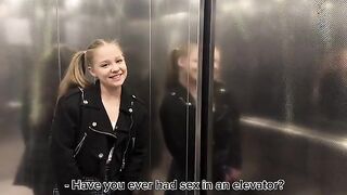 Trapped in an Elevator with a Playful Cutie and Wild Ideas
