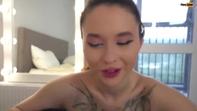 Stepsister Shows Off Her Moves for Her Boyfriend, But I Got There First!