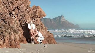 Exploring Bliss: A Dreamy Beach Encounter with a Stunning Angel