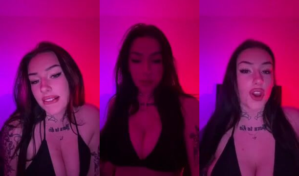 Curvy Goth Goddess Leah X Invites You to Join Her Intimate Experience!
