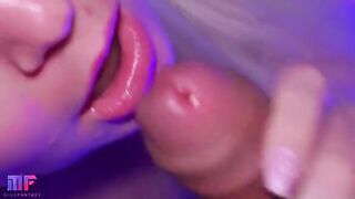 Intimate Close-Up: Sensational Oral Experience with Cute Lips