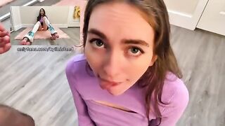 Unexpected Roller Skating Mishap with Stepsis - Kylie Island's Fun Adventure!