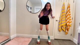 Unexpected Roller Skating Mishap with Stepsis - Kylie Island's Fun Adventure!