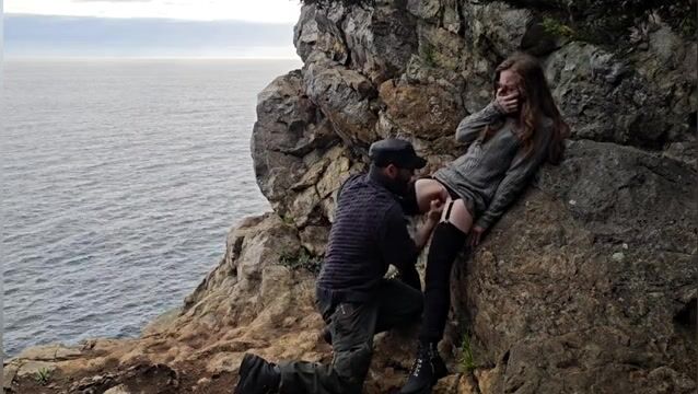 Thrilling Cliffside Encounter: Passionate Moments on the California Coast with AnastasiaWetDreams