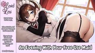 A Night of Fantasy with Your Personal Maid [Engaging Audio Experience for Men]