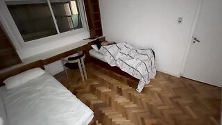 Adventurous Night with My Roommate at the Hostel... Featuring Abril Diseli!