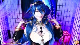 Layla's Fantasy Adventure: A Genshin Impact Dream with MollyRedWolf