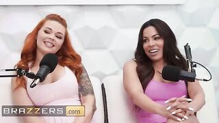 Unforgettable Podcast Moments: Luna Star and Sinatra Monroe Join Ricky Johnson for an Epic Threesome Adventure!