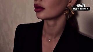 Captivating Moments with a Stunning Partner: A Special Surprise for Her Husband
