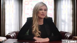 Principal Ellie Gives Her Mischievous Student a Lesson in Desire