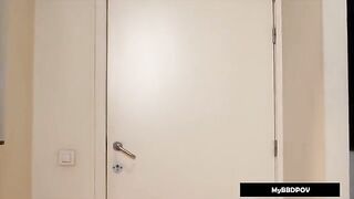 Seductive Maid's Tempting Encounter with Honey Demon
